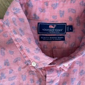 Vineyard Vines L Slim Fit short sleeve button down